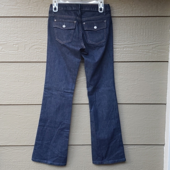 Banana Republic jeans Flare dark flap pocket 0 - Picture 6 of 6
